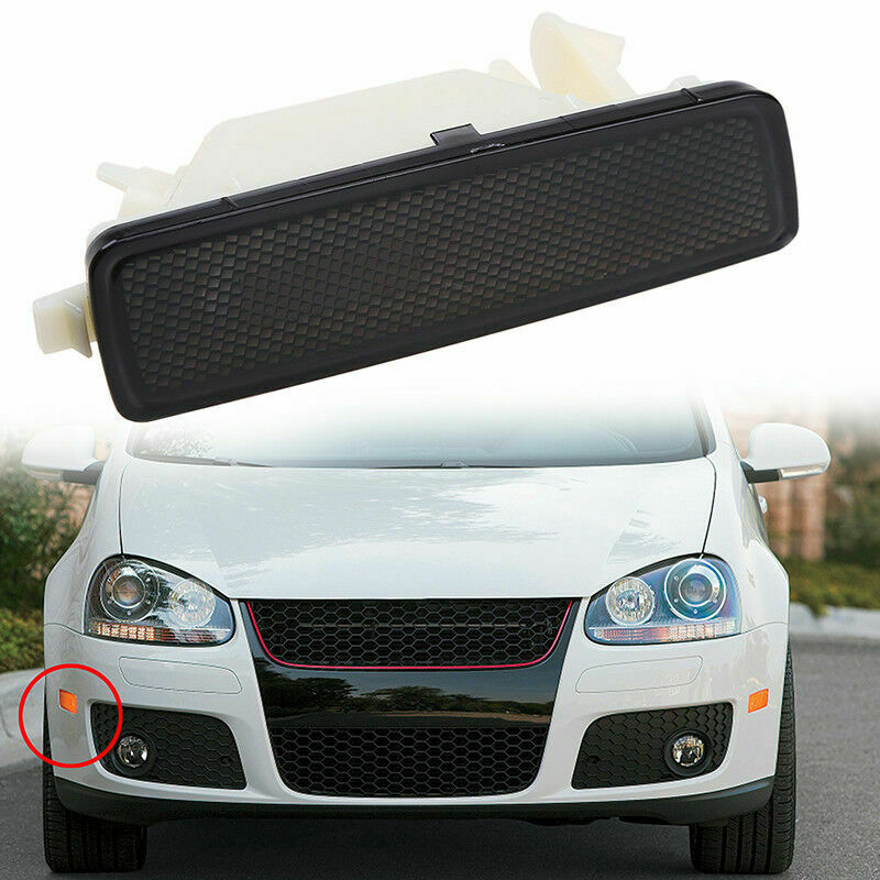 Right Side Marker Light Housing Black Lens Fits VW Jetta Golf MK5 2006-2009