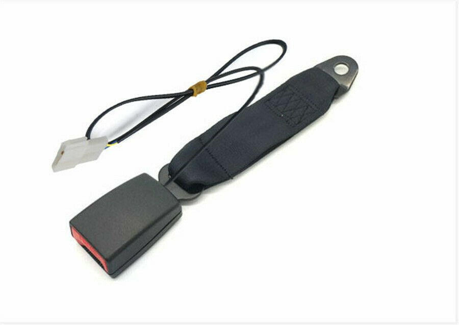 7/8'' Car Seat Belt Buckle Socket Plug Connector with Warning Cable Camlock USA