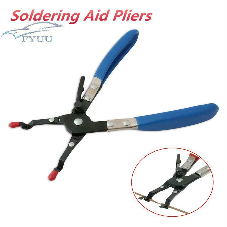 Soldering Aid Pliers Super Tool Hold 2 Wires Whilst Time Gain Easy Grip Handle