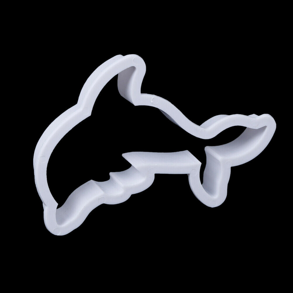 8x/set Sea Creatures Cookie Cutter Whale Dolphin Fondant Tool Biscuit Mouldy XC