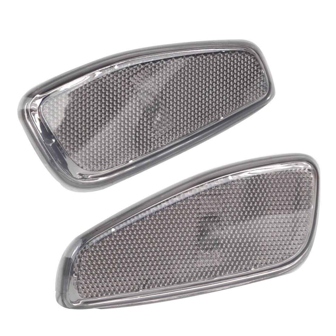 2x Side Marker Lamp Covers w/ LED Light Cable Fit for 15-16 Jeep Renegade An