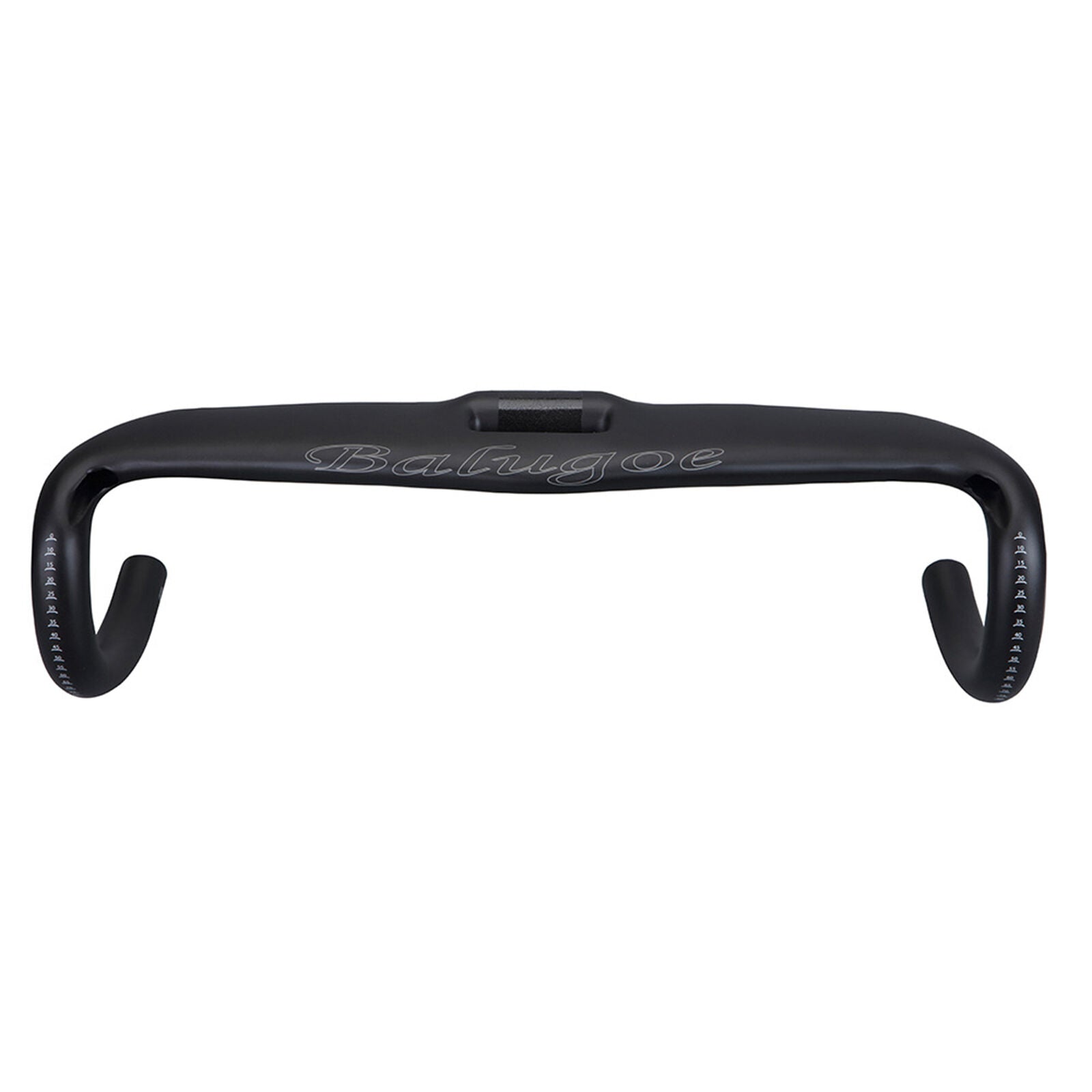 Black BALUGOE Handlebar Pressure Resistance Thickened Carbon Fiber Durable for O