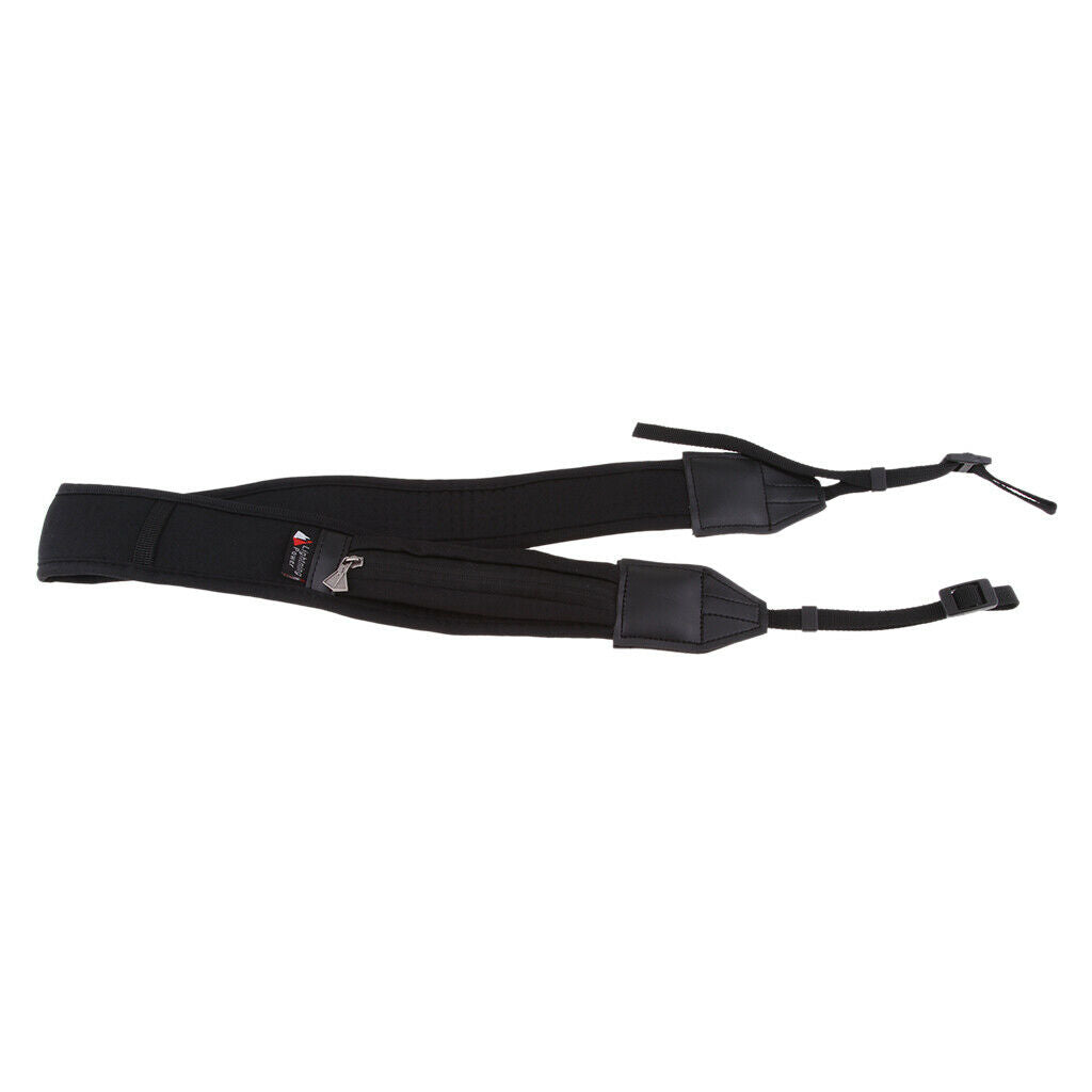 Anti-Slip Soft Pad Shoulder Neck Strap Belt for Sony Canon DSLR Camera,Black
