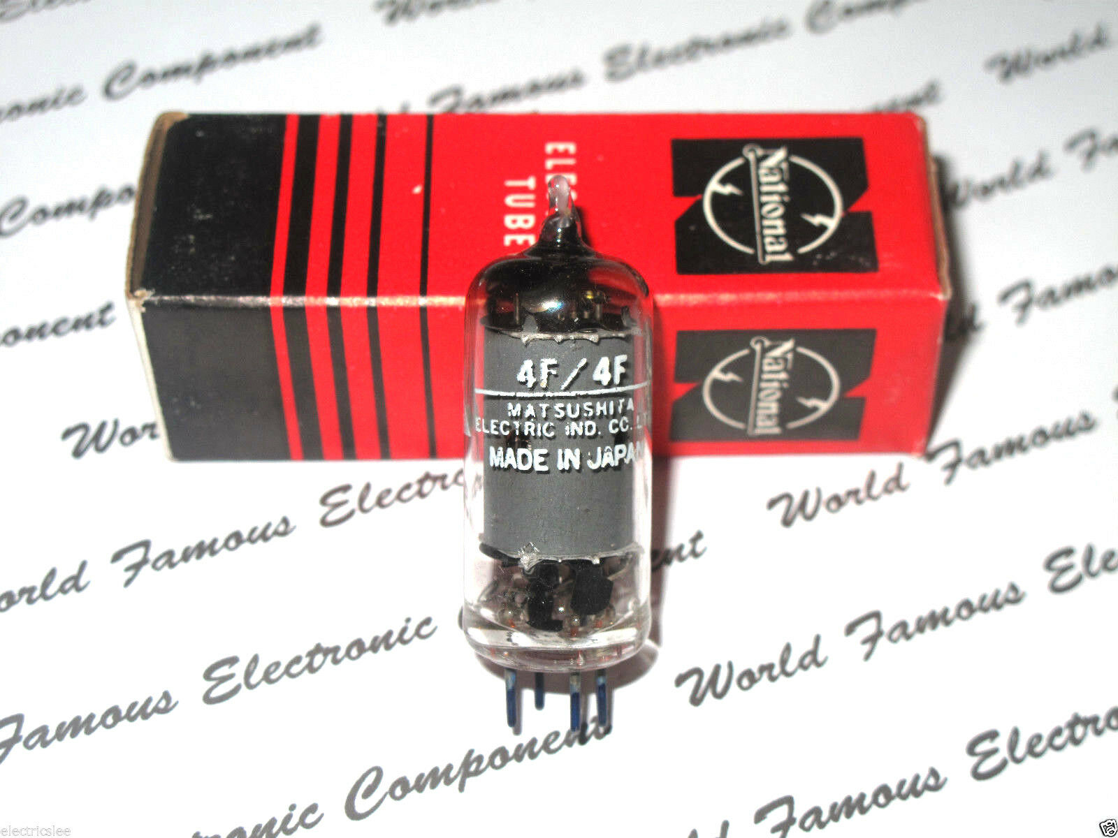 20pcs - 3AU6 National/MATSUSHITA Radio Vacuum tube NOS NIB - Japan