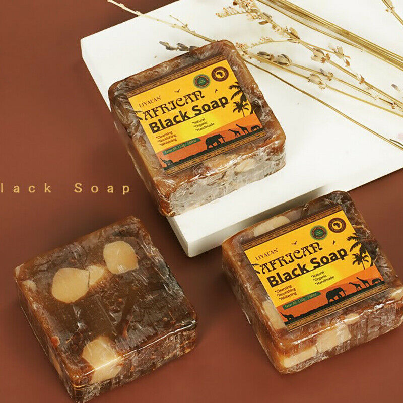 African Black Soap Magic Anti Rebelles Beauty Moisturizing Shea Butter NaturFCA