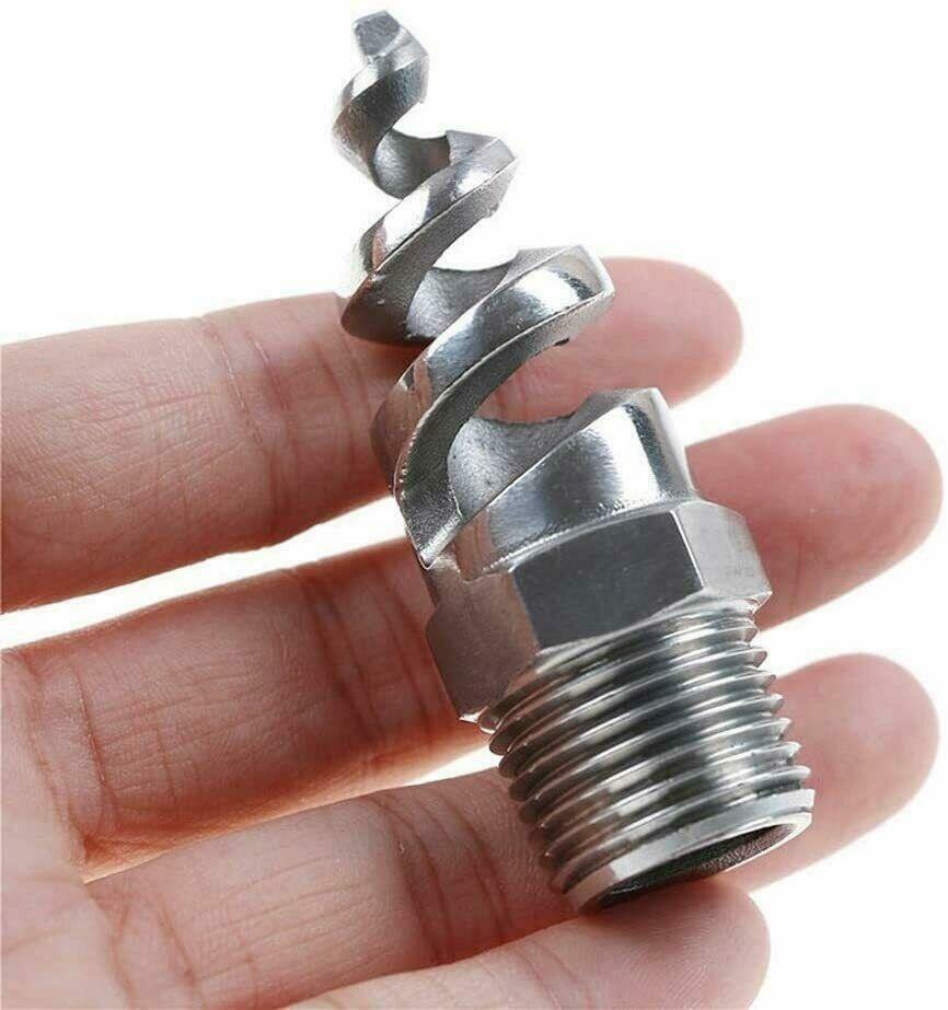 Stainless Steel Threaded Cone Atomizing Nozzle Dust Removal Atomizing Sprayer