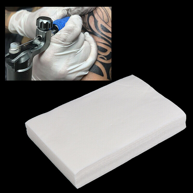 70Pcs Tattoo Cleaning Paper Towel Tissue Table Mat Disposable Medical Wipe TooI7