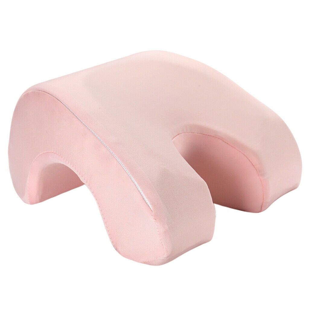 Office Nap Pillow Memory Foam Head Neck Pillow Travel Pillow Cushion Pink