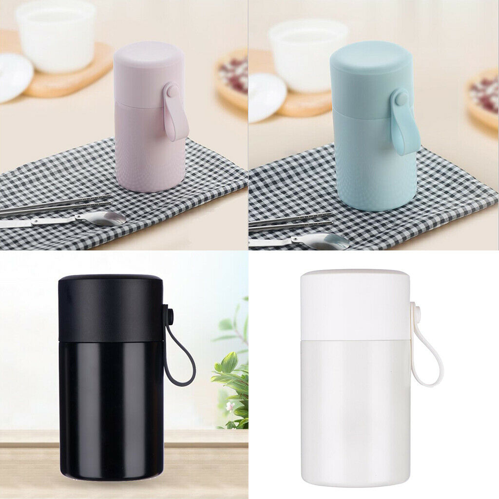 Lunch Food Jar Vacuum Insulated Stainless Steel Lunch Container 560ML White