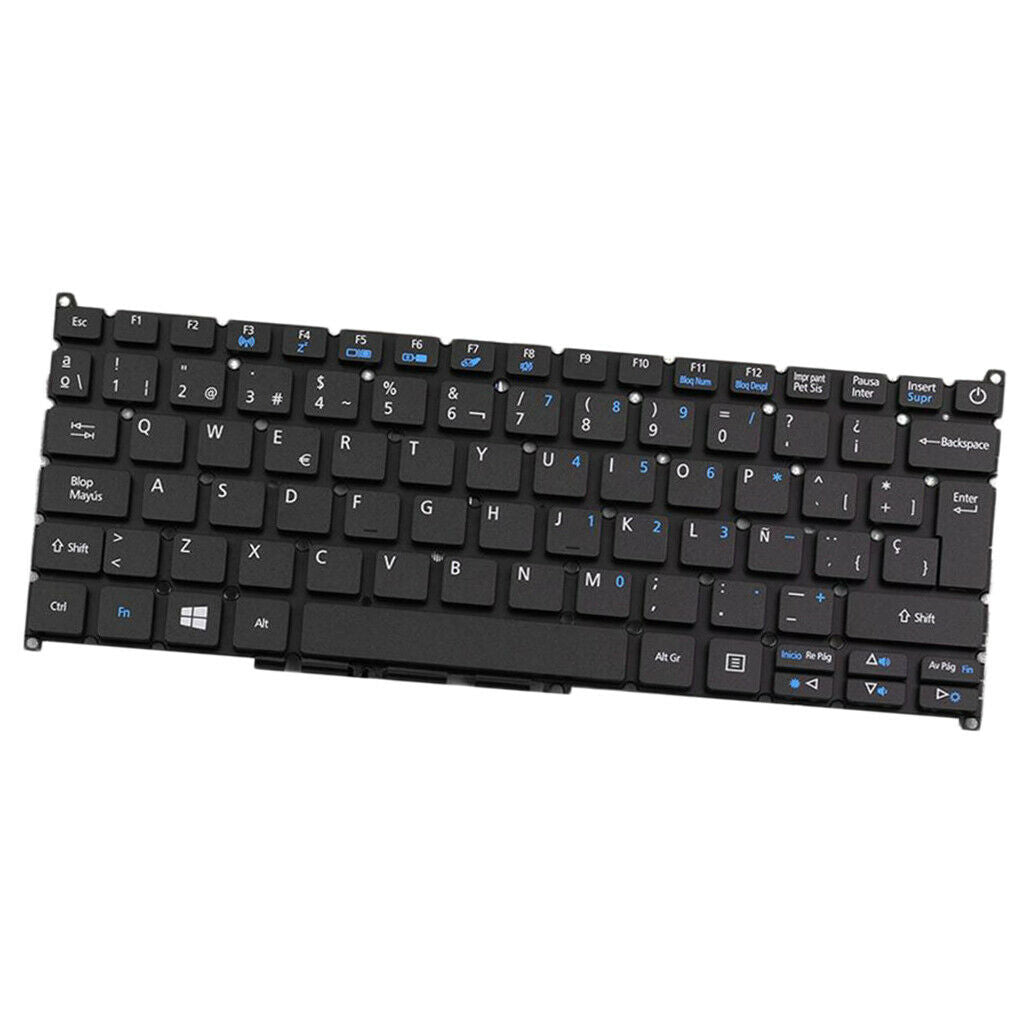 Black Replacements Keyboard for ACER Aspire ES1-132/ ES1-132-C37M/ C9N8 Spanish