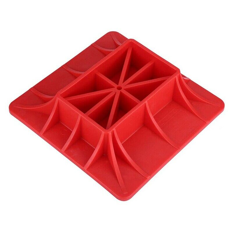 Red Modified Reinforced Jack Off-Road Base Lifting Jack Surface Pad to AlleviaX9