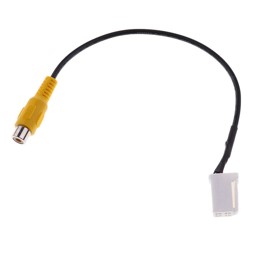 Reverse Camera Video Wire Cable Plug Adapter For Camry DVD w/Navigation