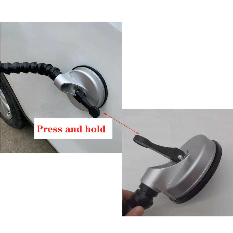 360Â° Rotate 3" Car Paintless Dent Repair Pump Suction Cup with Flexible Pipe Kit