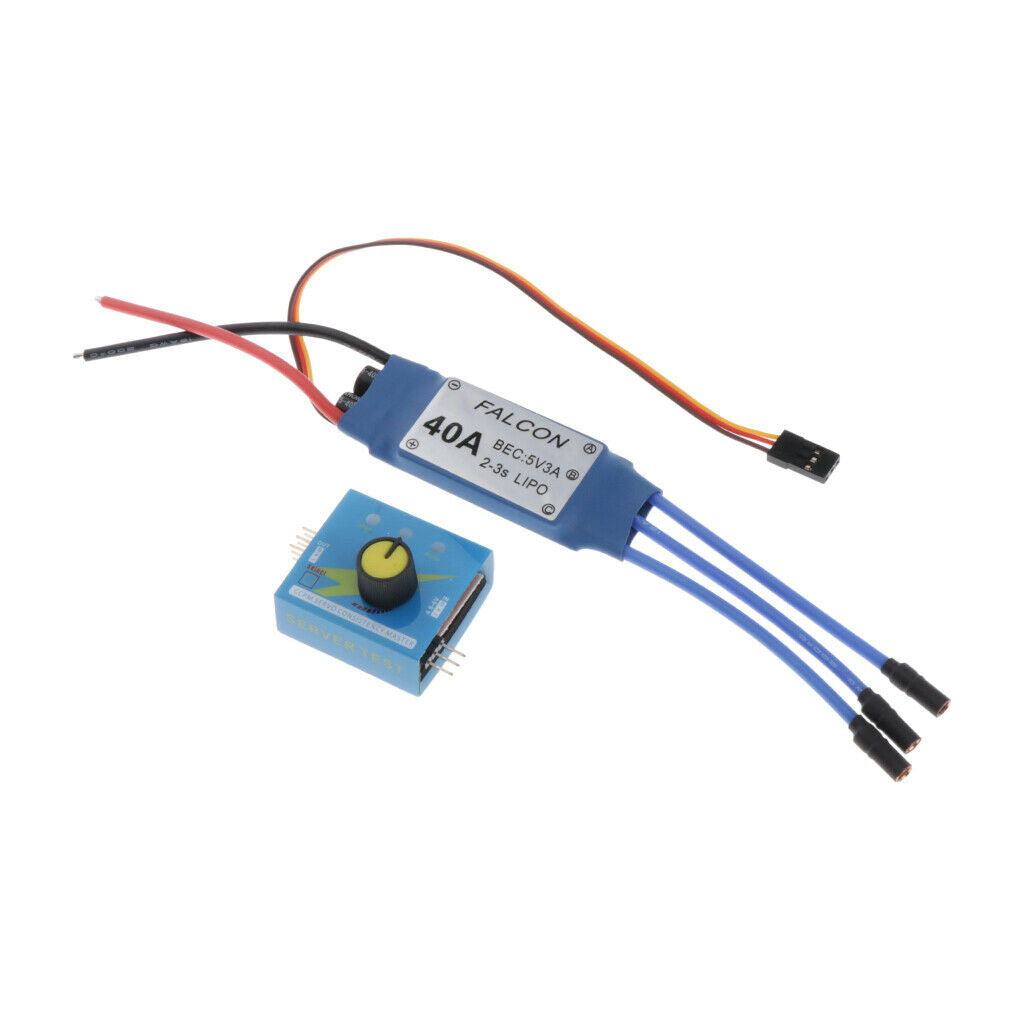 40A RC Brushless Motor Electric Speed Controller ESC 5V/3A UBEC + Speed Governor