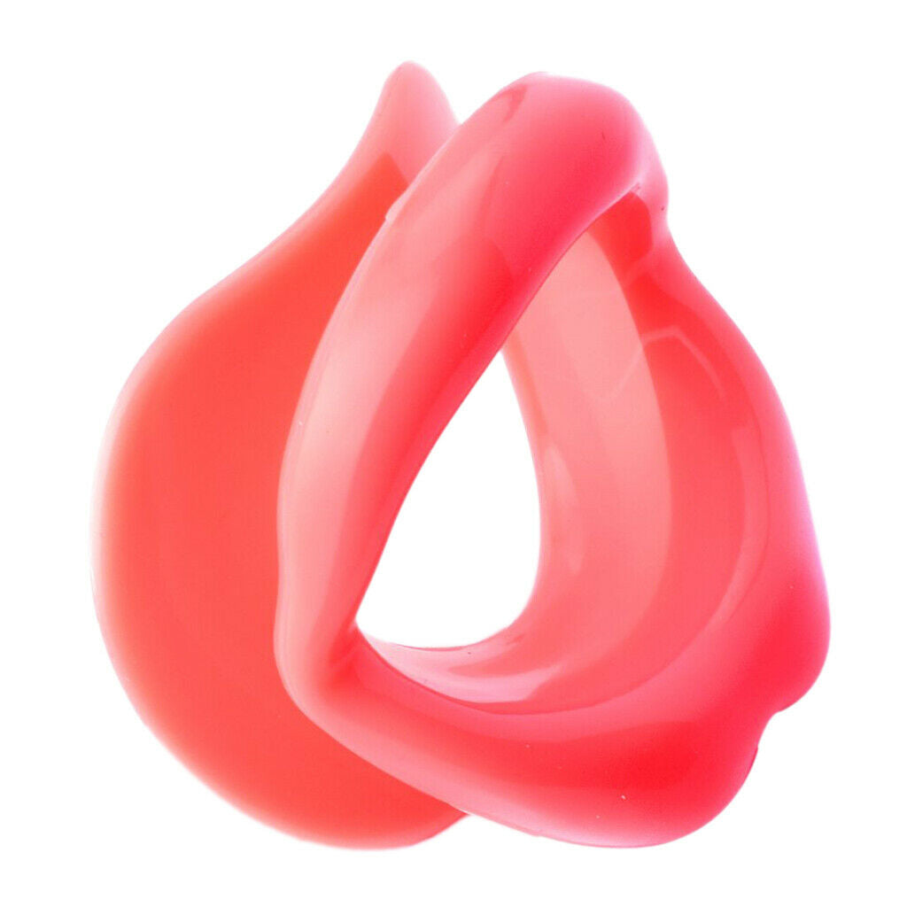 2Pcs Soft Silicone Face Slimmer Lips Rubber Face-lift Tightener Unisex