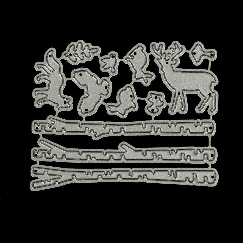 Forest Tree Pole Design Metal Cutting Dies For DIY Scrapbooking AlbumCardD.l8