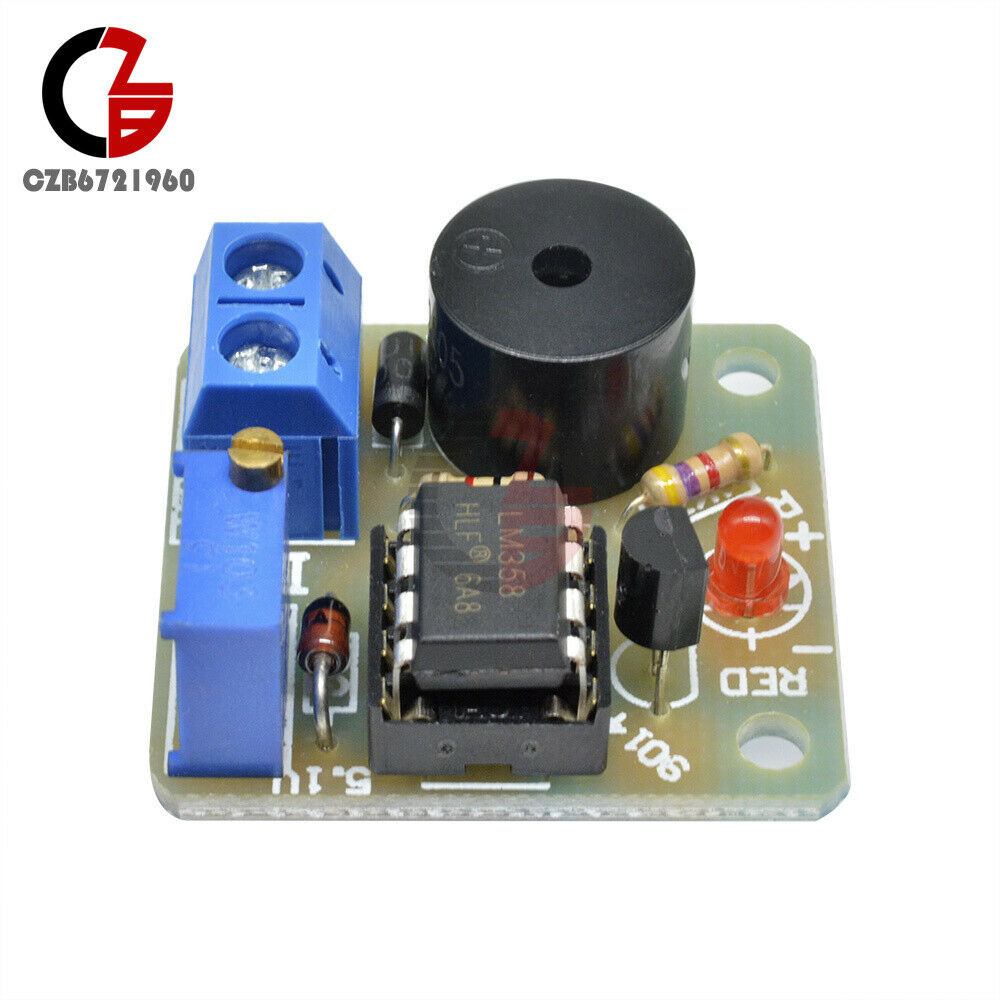 9V 12V Anti Over-discharge Board Low Voltage Protection Module Audible Alarm
