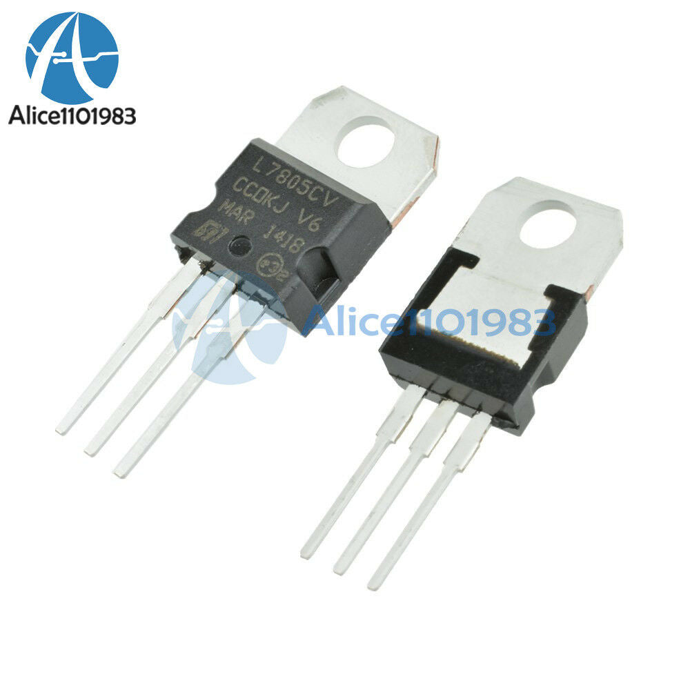 10PCS LM7805 L7805 7805 TO-220 Voltage Regulator IC LM7805