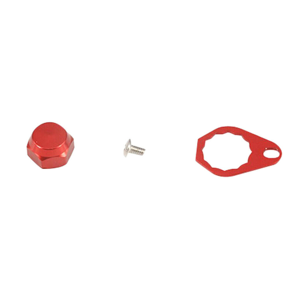 3X M8 Fishing Reel Handle Repair Part Baitcasting Screw for A/D Red-R