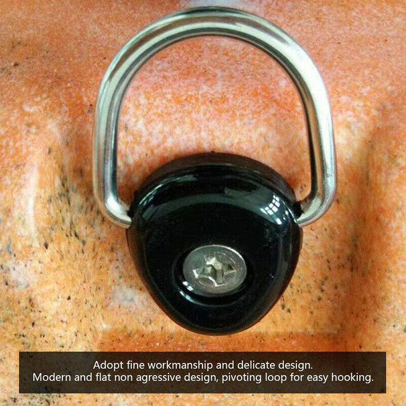 D-ring Hook Kayak Boat Fishing Rock Climbing Nylon Stainless Steel Boat HN US