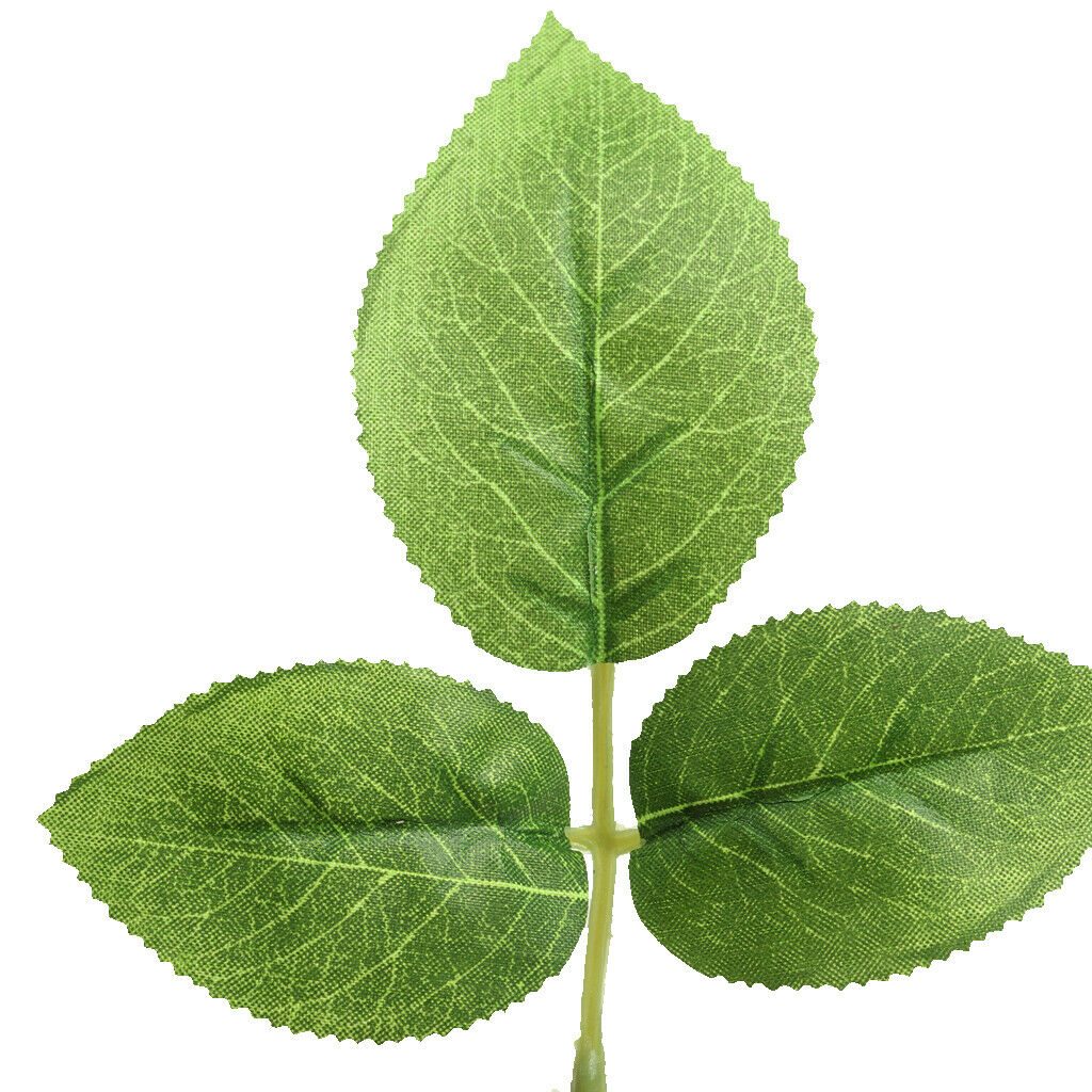 50 pieces artificial flowers leaves foliage for wedding decorations