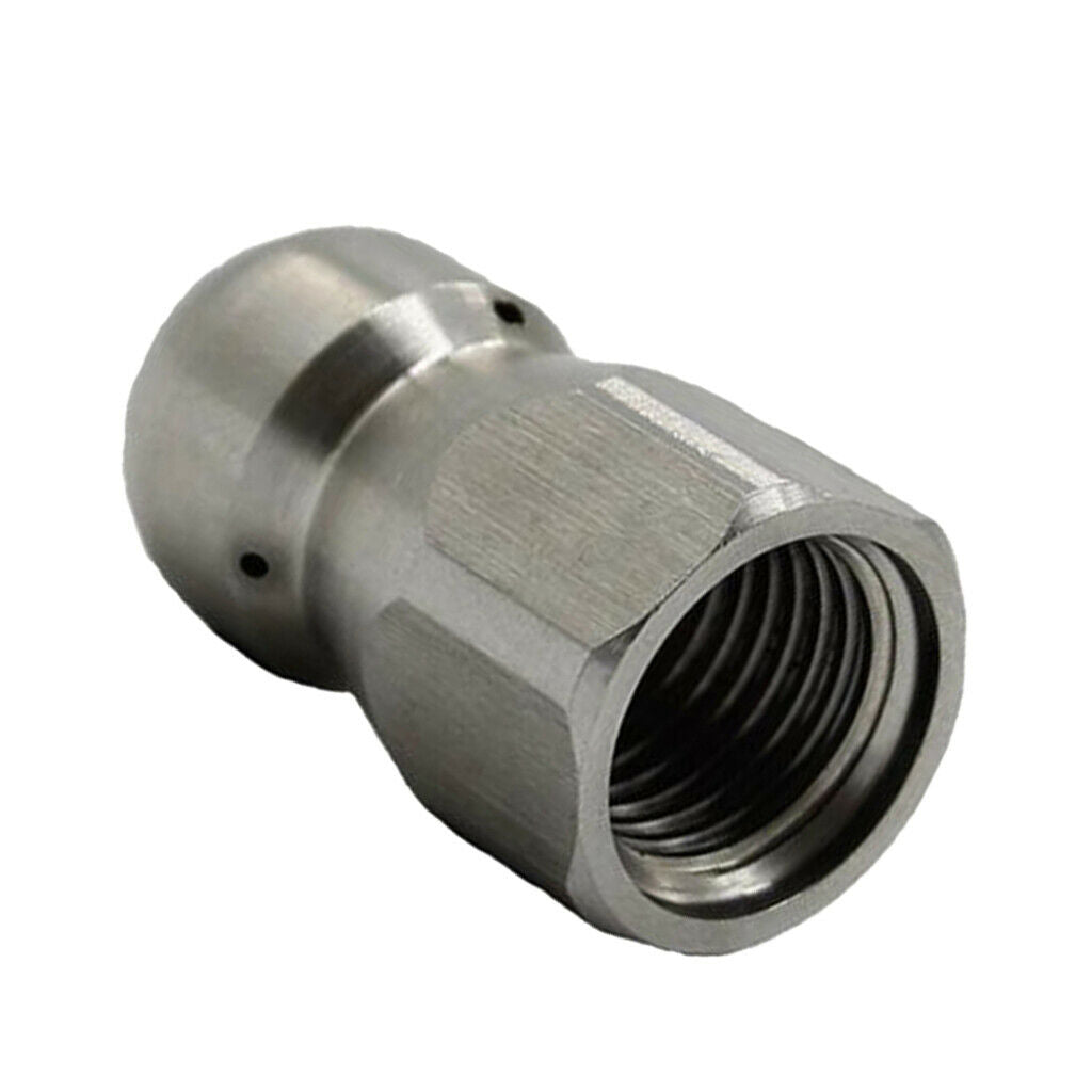 Steel Pressure Washer Drain Sewer Cleaning Pipe Jetter Rotary Nozzle  /8