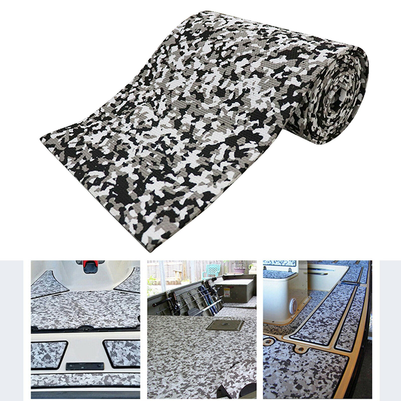 Boat Decking Pad Sheet UV Resistant Non-Slip Mat Car Marine Flooring Decor