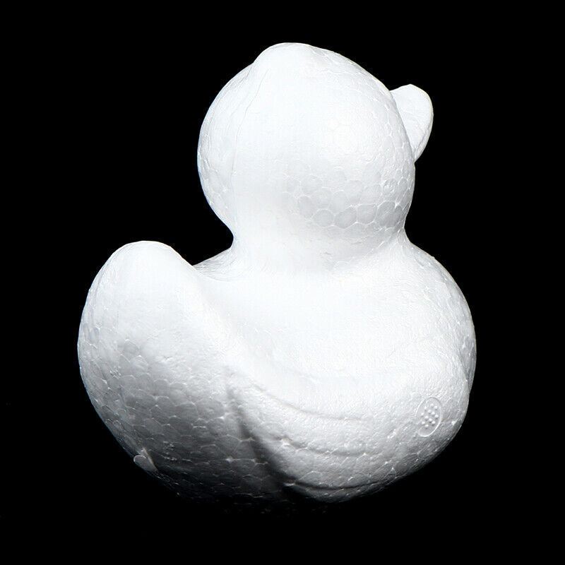 1pc Polystyrene Styrofoam Modeling duck White Foam DIY Craft