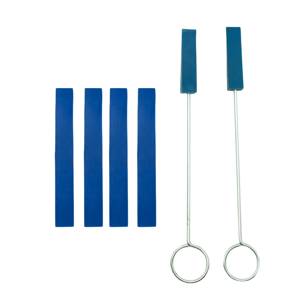 6pcs Practical Piano Tuning Mutes Bass Stop Kit Tools Piano Maintenance Parts