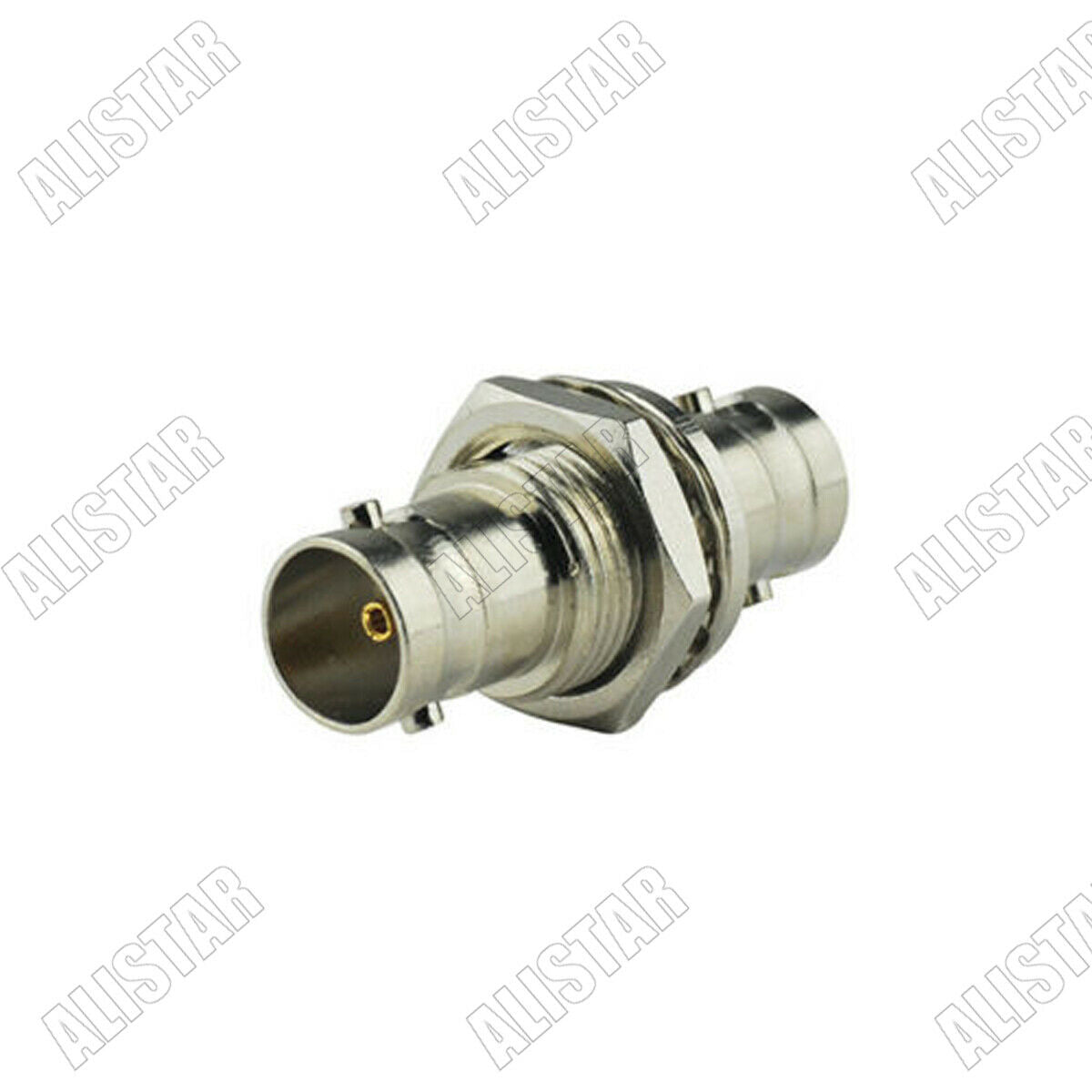 10x BNC Female to BNC Jack Female Bulkhead Adapter 75 Ohm 3G HD SDI Connector