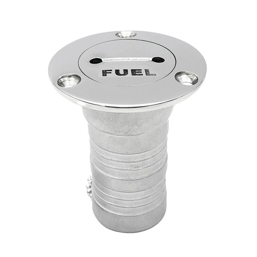 52mm marine boat gas fuel tank deck filler with wrench 316 stainless steel