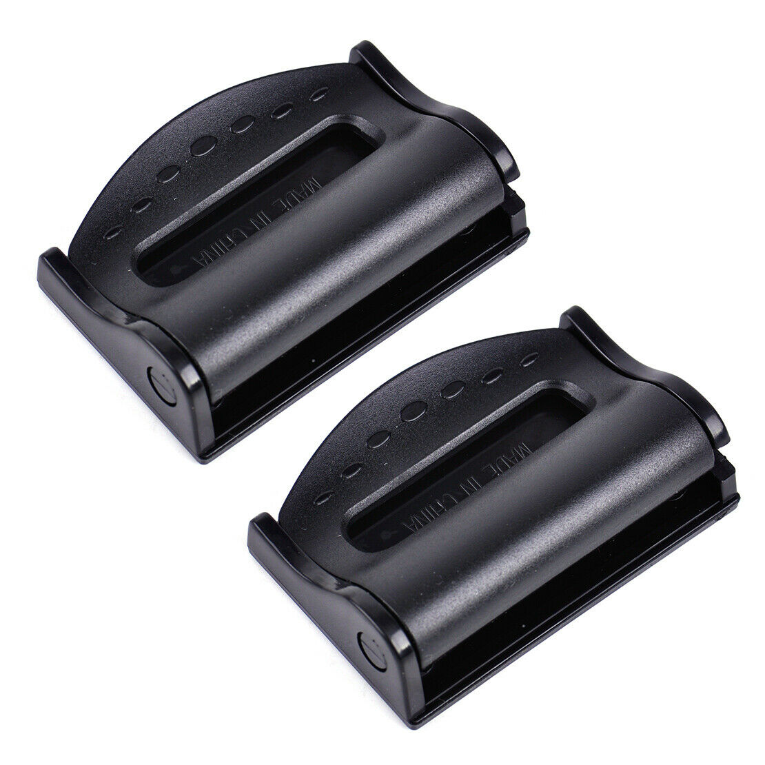 2x Auto Car Seat Belt Safety Adjuster Clips Stopper Buckle Improves Comfort An