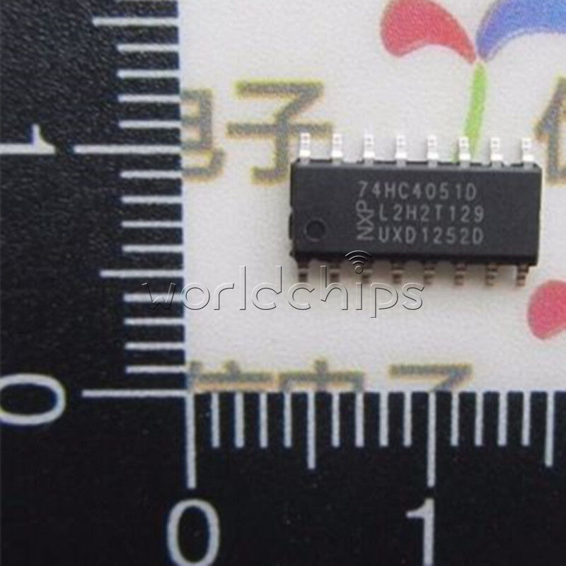 5PCS 74HC4051D SOP-16 74HC4051 SMD 8-channel Analog multiplexer/demultiplexer