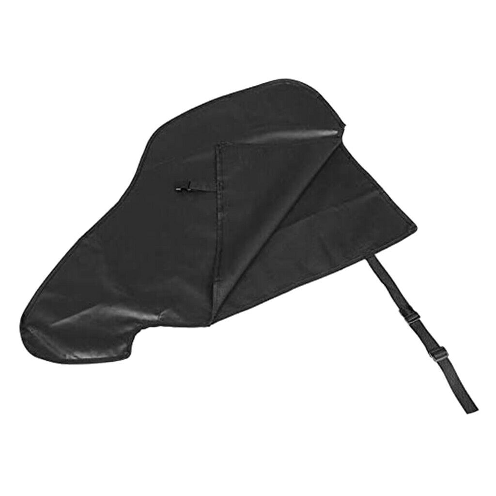 Universal Waterproof Caravan Tow Hitch Cover with Strap , Folding All-weather