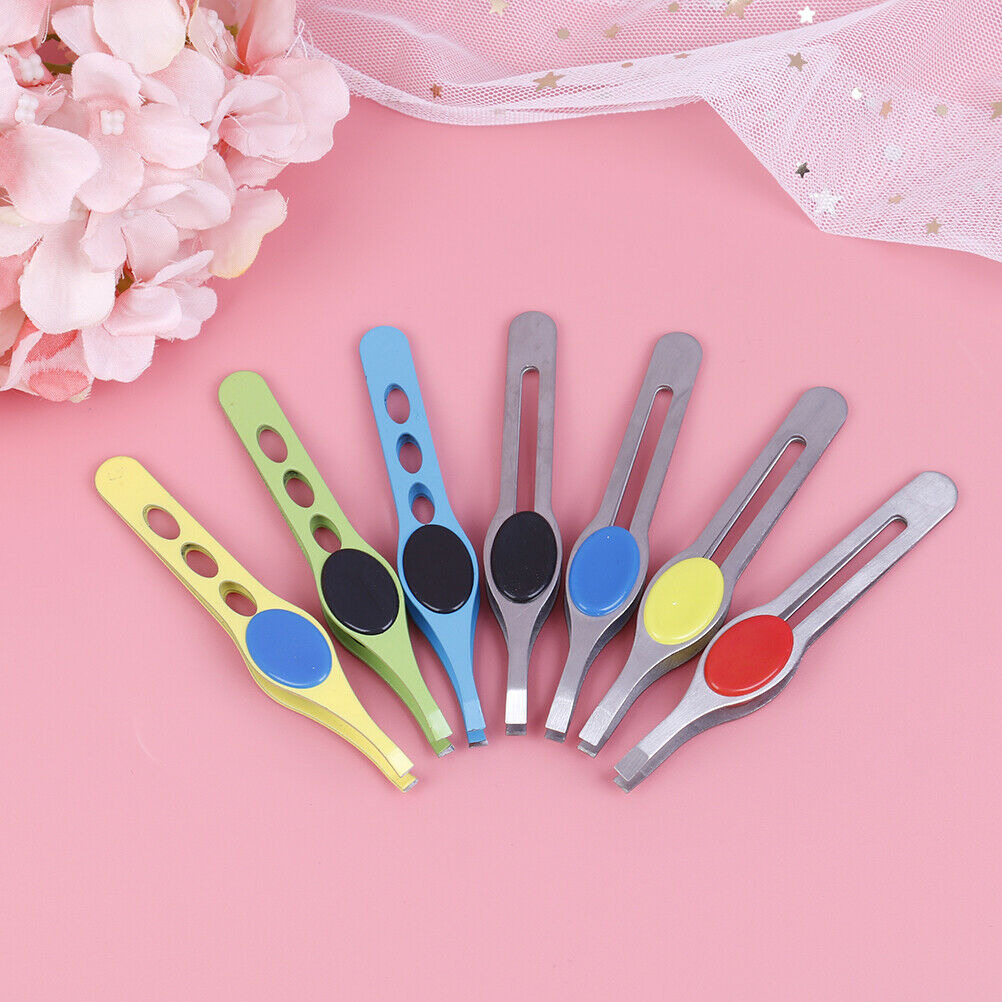Eyebrow Clip Hair Slanted Puller Stainless Steel Brow Trimmer Face Hair R.l8