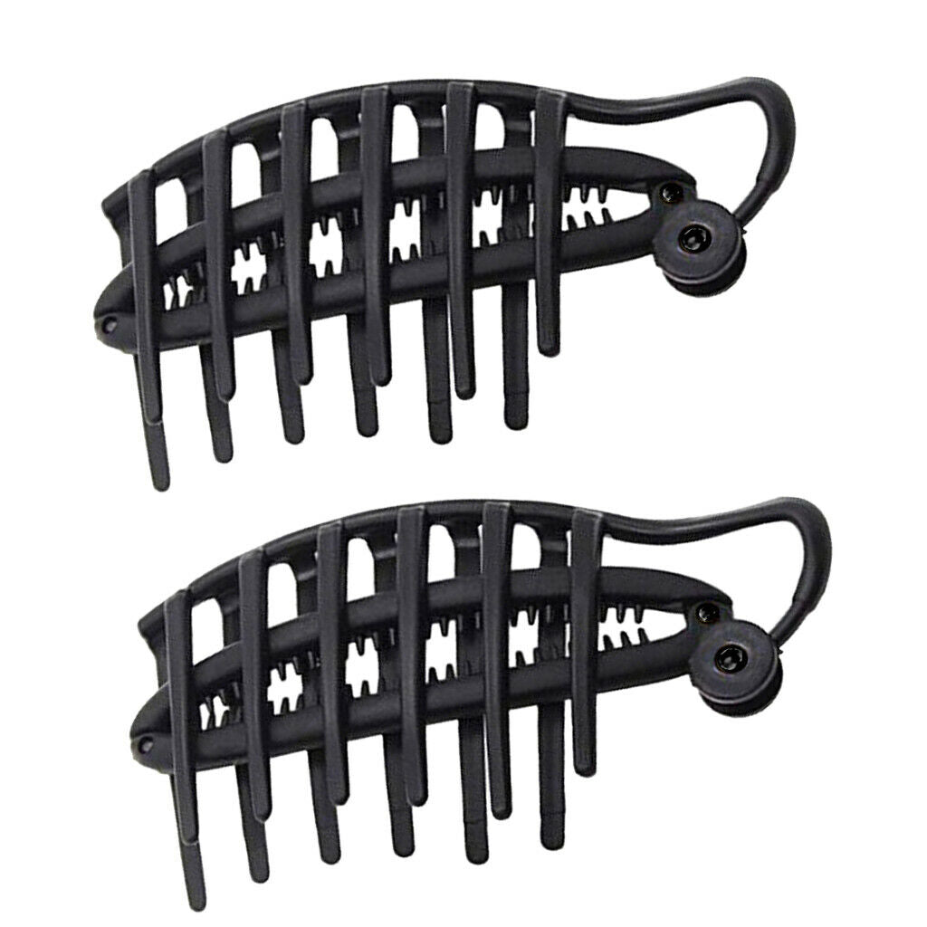 2x Women DIY Fast Hair Styling Volume Boost Comb Clip French Twist Maker