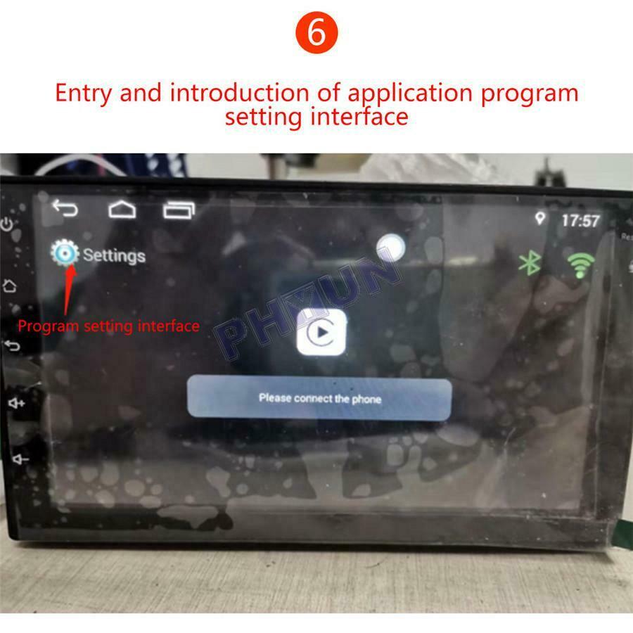 For Android Car Head Unit Carplay Android Auto Bluetooth Wireless USB Dongle 1x