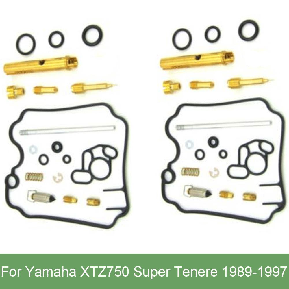 2 Set Carburetor Rebuild Kits Yamaha XTZ750 Super Tenere 1989-1997 Carb Repair