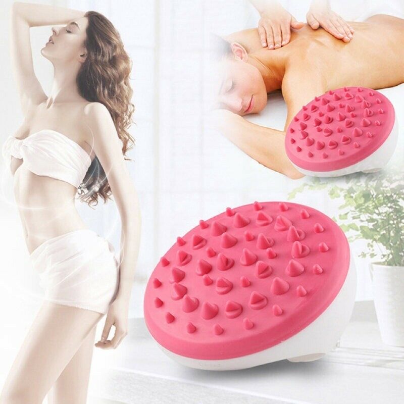 Portable Silicone Multi-function Hair Brush Scalp Body Head Massager Relax