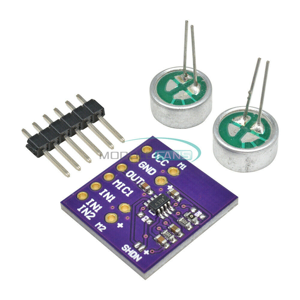 MAX9813H Microphone Amplifier Module Fixed Gain Integrated Module