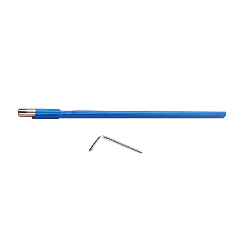 4 Pieces Two Way Adjustable Guitar  Rod 400mm Blue with Wrenches