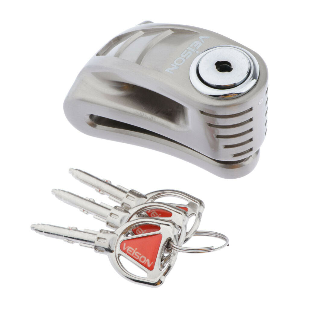 AluminumAlloy Waterproof Anti-theft Wheel Disc BrakeLock Motorcycle