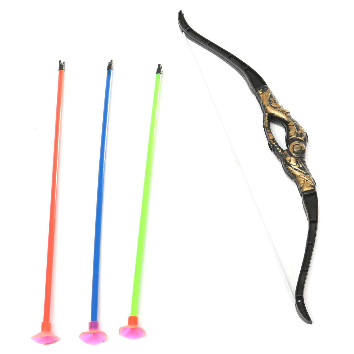 Children Toys Bow and Arrow Double-edged Sword With 3 Sucker Archery Xmas Gift