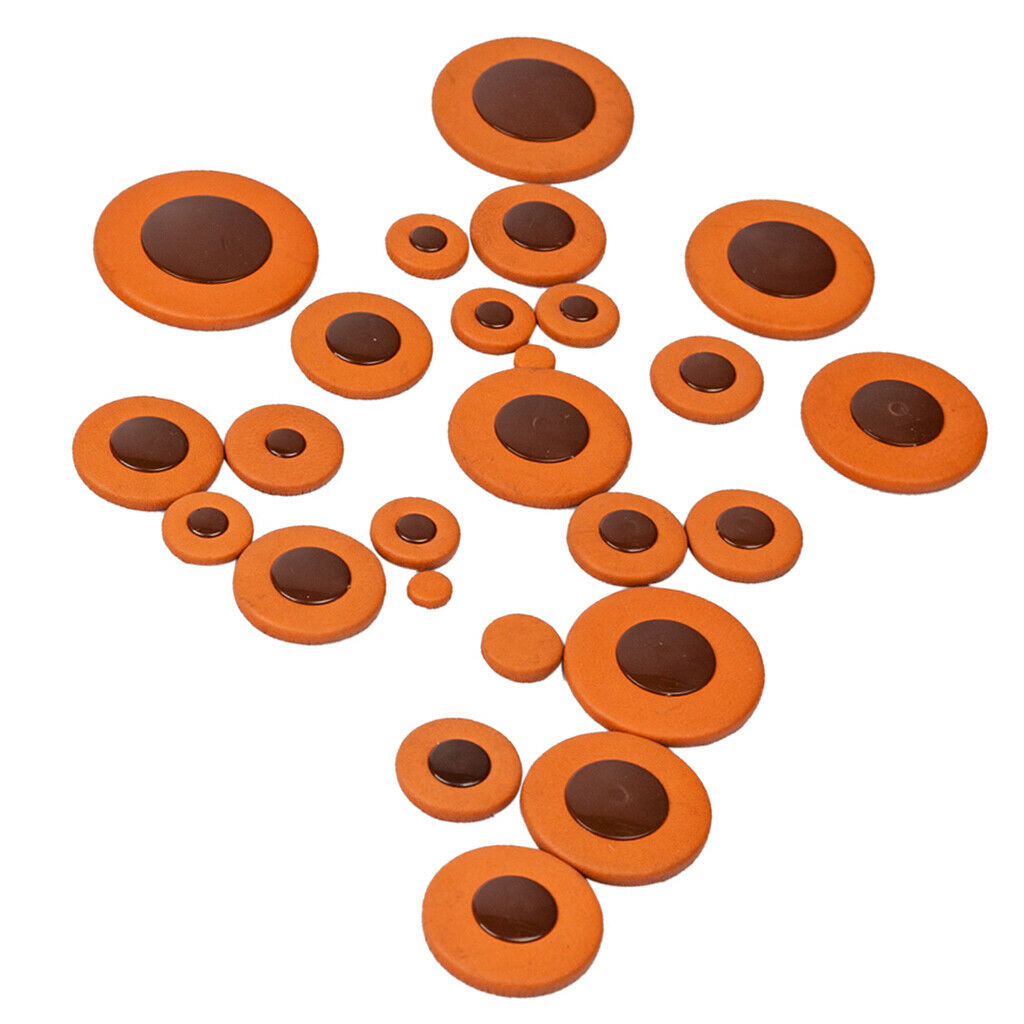 25Pieces Alto Saxophone Pads Lambskin for Yamaha Saxophone Players Parts