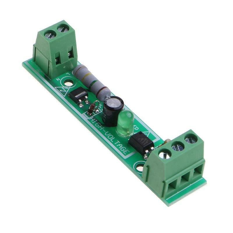 1 Way Plc Rail compatible Microcontroller Photocoupler Module 3-5V AC 220V Volt