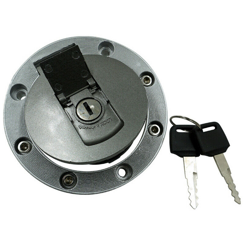 Universal Modified Motorcycle Bikes Fuel Gas Tank Cap Lock with 2 Keys Set 105mm