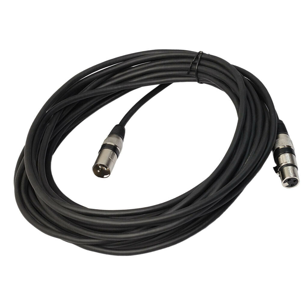 Durable DMX Signal Cable XLR Male To Female Cable 5M / 16.40 Feet