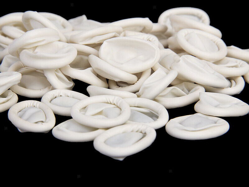 Lots 230 Disposable Finger Fingertips Cots for Nail Art Electronic Repair