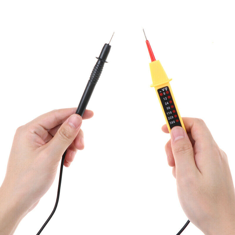 8 IN 1 6V-380V Voltage Tester Pen AC DC Volt Alert Power Detector SensorP WF