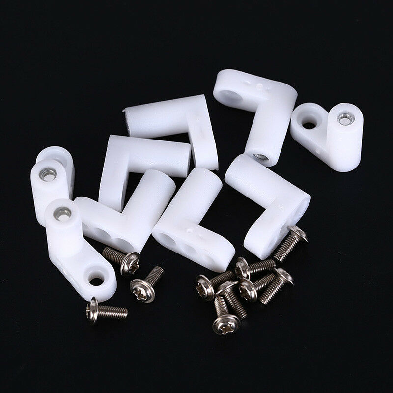 10pcs fixed plastic pcb mounting feet 20mm L type feet with screws.l8